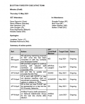 SET minutes - 13 May 2021